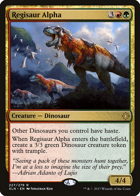 regisaur alpha